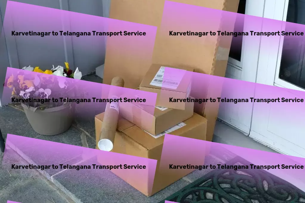 Karvetinagar to Telangana Transport Inventory management services