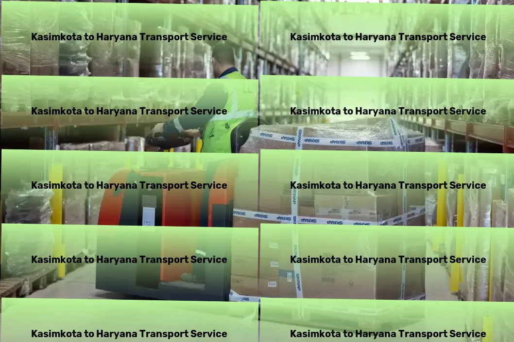 Kasimkota to Haryana Transport Relocation transport operations