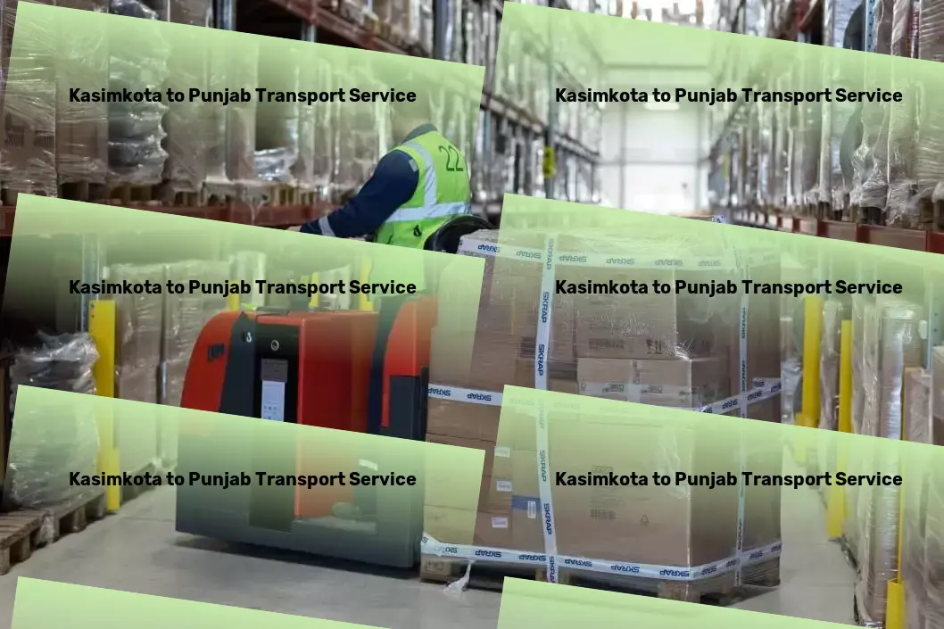 Kasimkota to Punjab Transport Express road carriage services