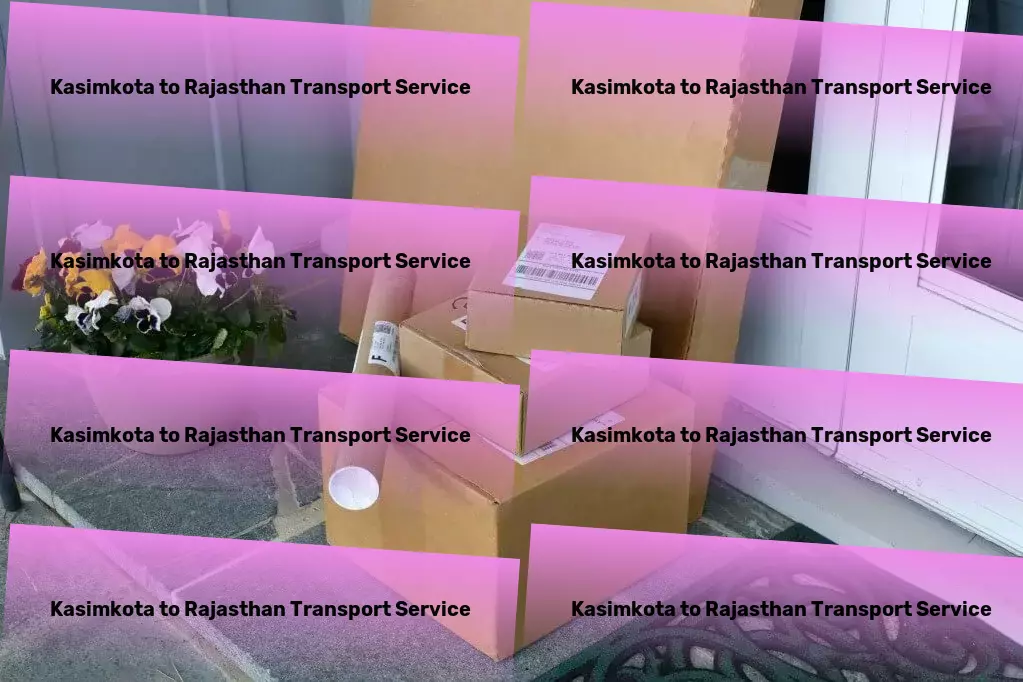 Kasimkota to Rajasthan Transport Rapid goods transport