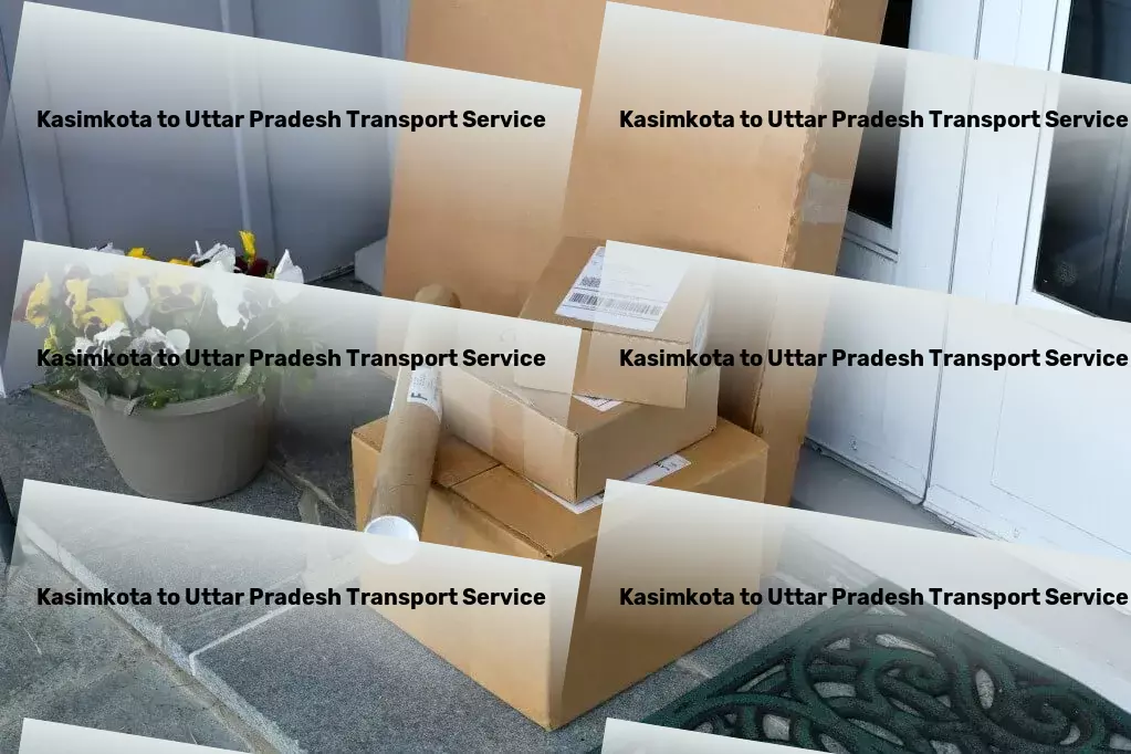 Kasimkota to Uttar Pradesh Transport Multi-regional goods services