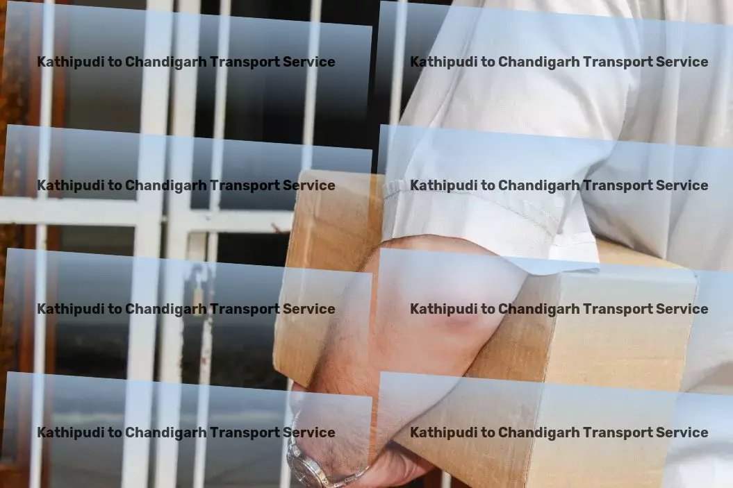 Kathipudi to Chandigarh Transport Urban freight and logistics