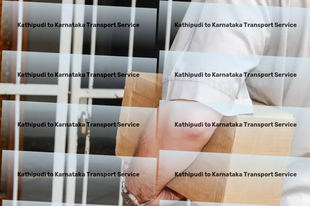 Kathipudi to Karnataka Transport Agricultural goods transport