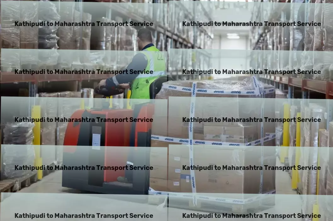 Kathipudi to Maharashtra Transport Your logistics hurdles, solved effortlessly in India! - Advanced courier services