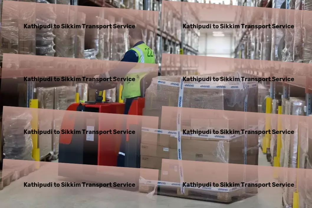 Kathipudi to Sikkim Transport High-speed goods shipment solutions