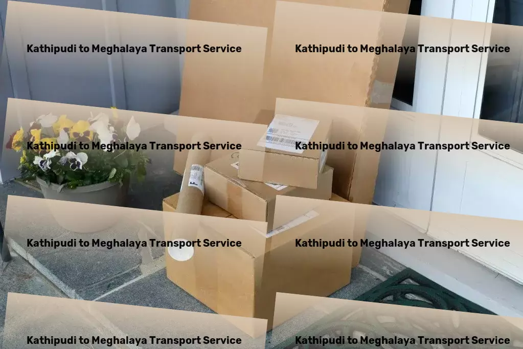 Kathipudi to Meghalaya Transport Integrated goods services