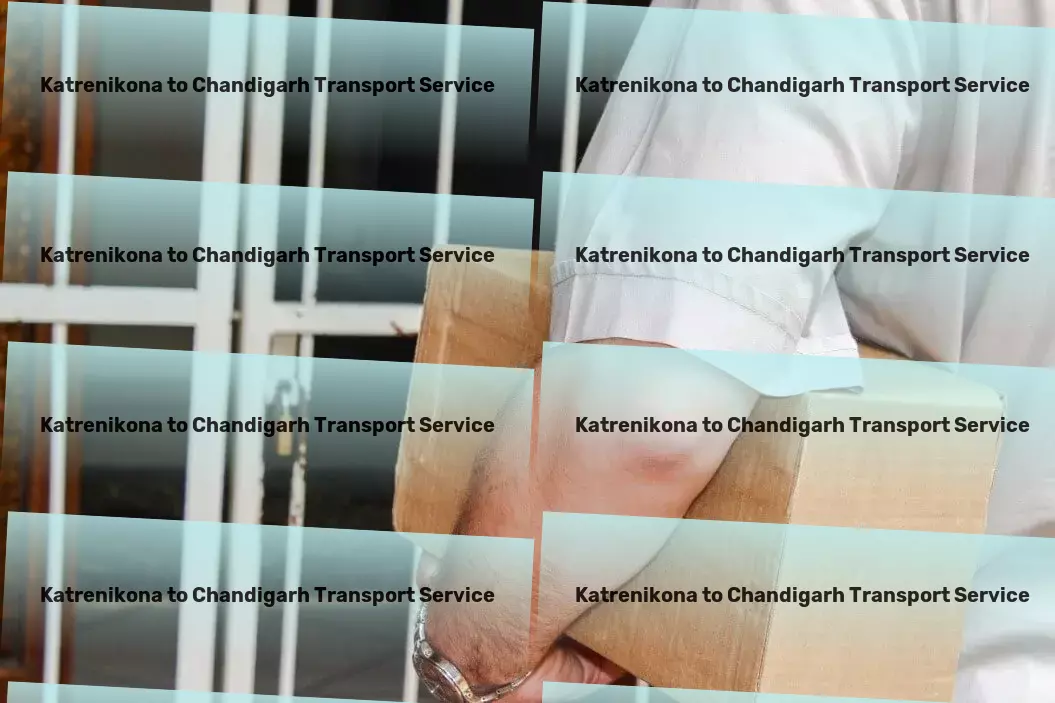 Katrenikona to Chandigarh Transport Commercial package delivery