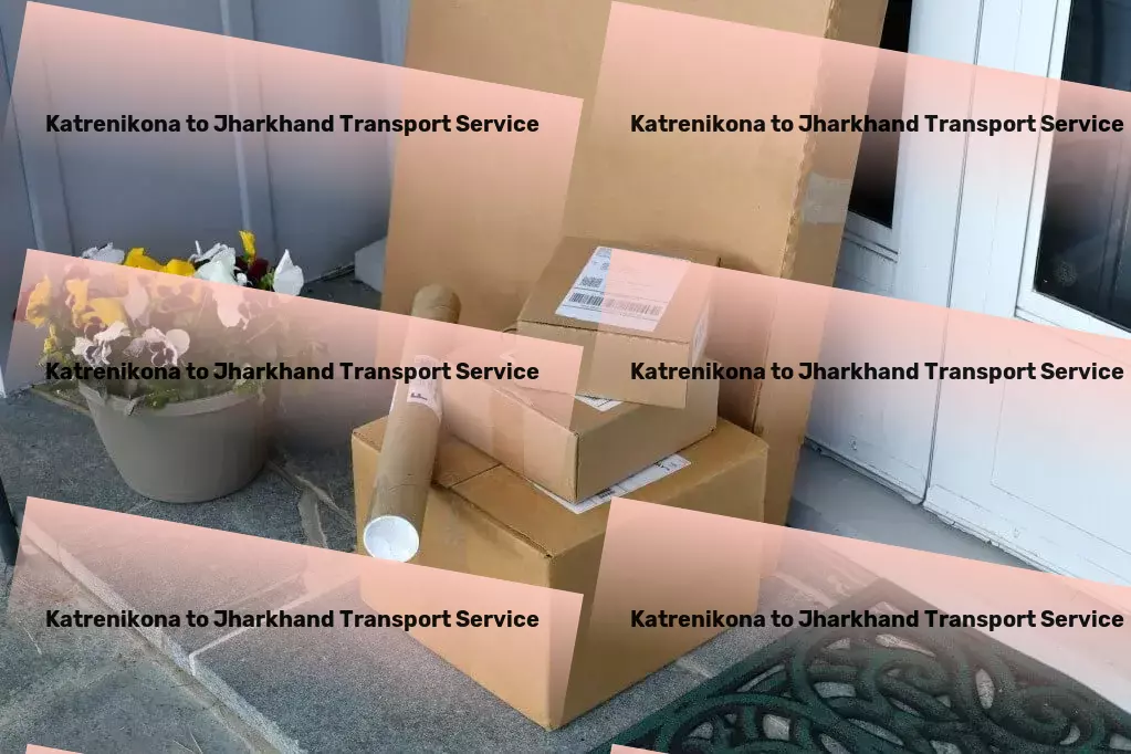 Katrenikona to Jharkhand Transport High-volume goods shipment services