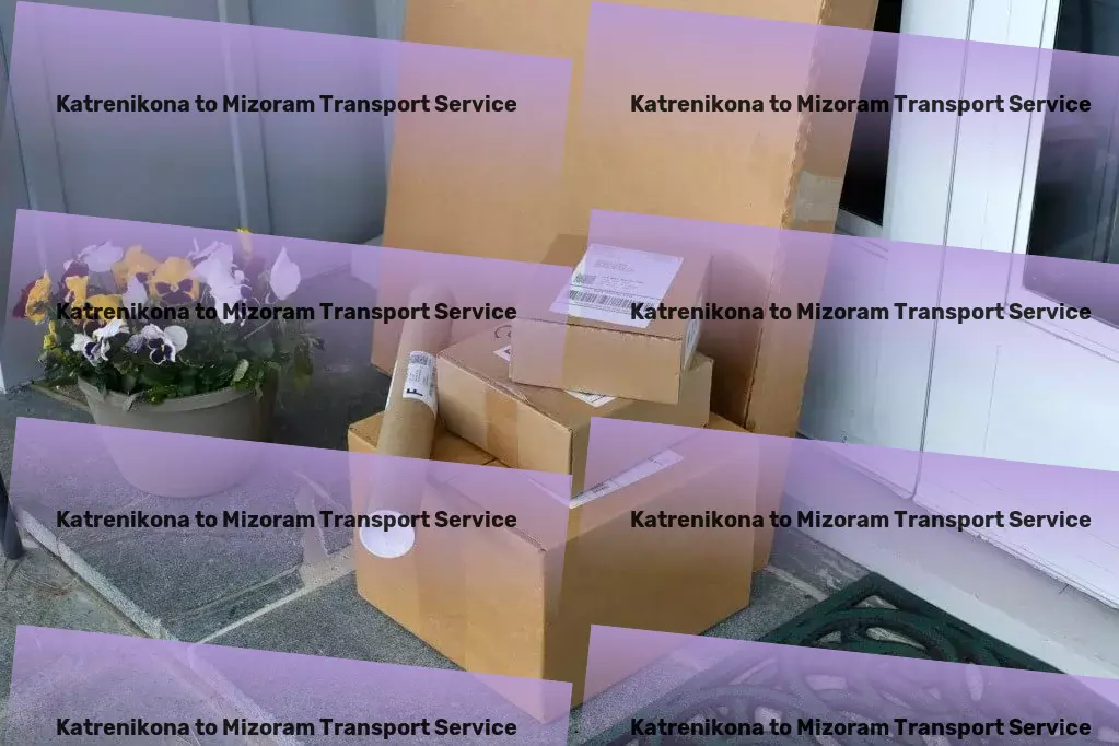 Katrenikona to Mizoram Transport Your partner in navigating through logistics challenges! - Nationwide goods forwarding